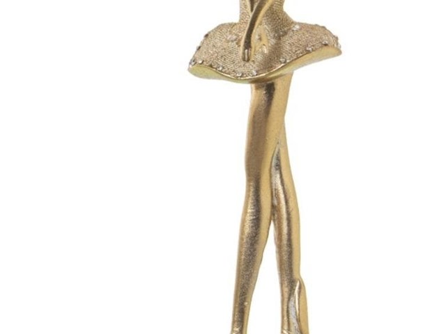 Bailarina dorada, 30cm