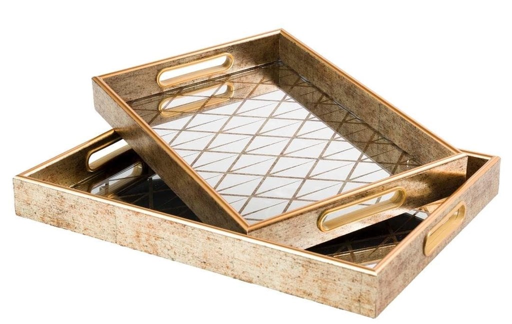 Foto 5 Bandeja ESPEJO ORO.