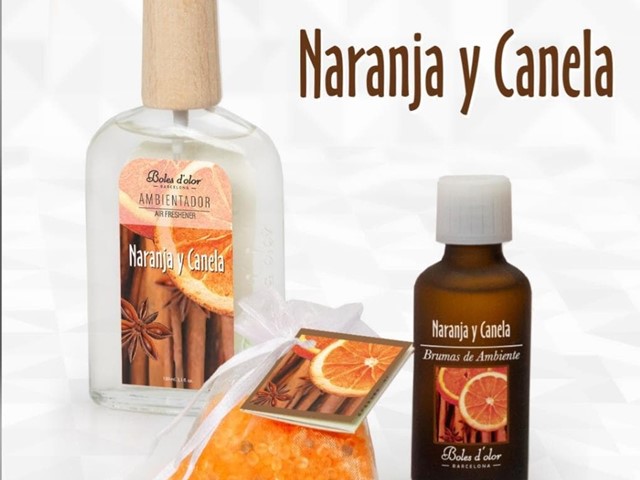 Bruma de ambiente 50 ml Naranja y Canela