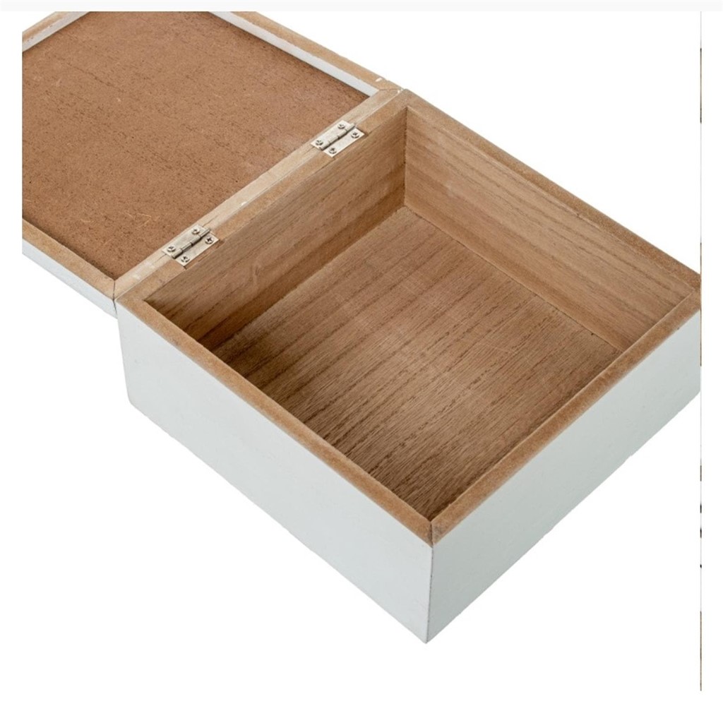 Foto 3 Caja joyero madera natural.