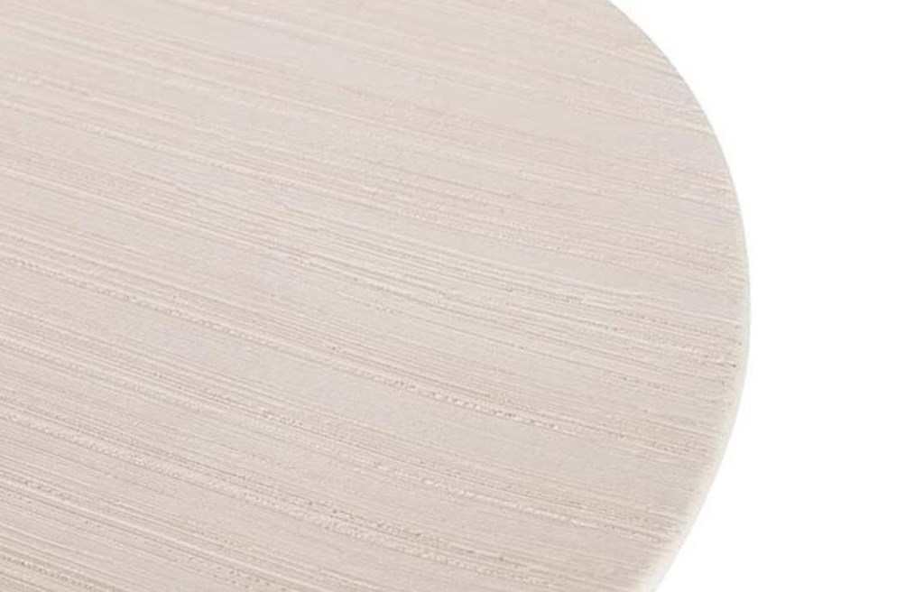 Foto 5 Centro cerámica oval BEIGE, 39cm.