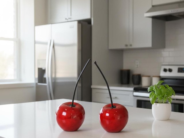 CEREZAS ROJAS, 16cm.