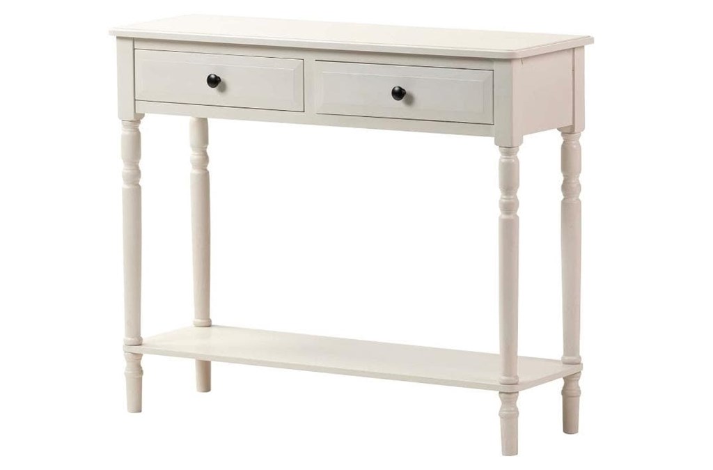 Foto 2 Consola BEIGE TIRADOR NEGRO, 90 cms.