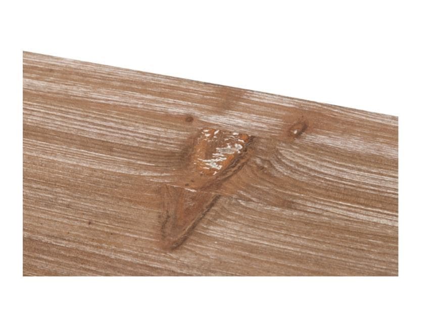 Foto 6 Consola BLANCA con tapa en madera NATURAL, 90 cms.
