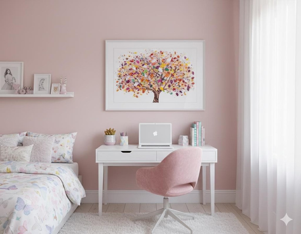 Foto 2 Cuadro ÁRBOL DE LA VIDA, 73x103 cms.