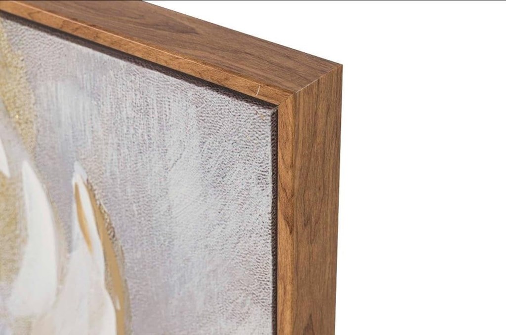 Foto 2 Cuadros  FLORES ABSTRACTAS, 80x80