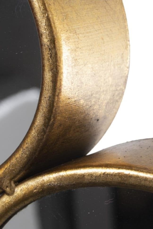 Foto 3 ESPEJO CÍRCULOS DORADO, 80x40cm .