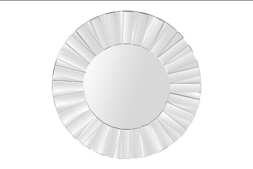 Foto 1 ESPEJO DE CRISTAL MÚLTIPLE, 80cms.