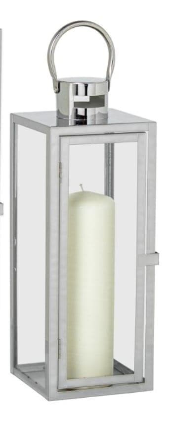 Foto 2 FAROL METAL CROMADO, 39cms.