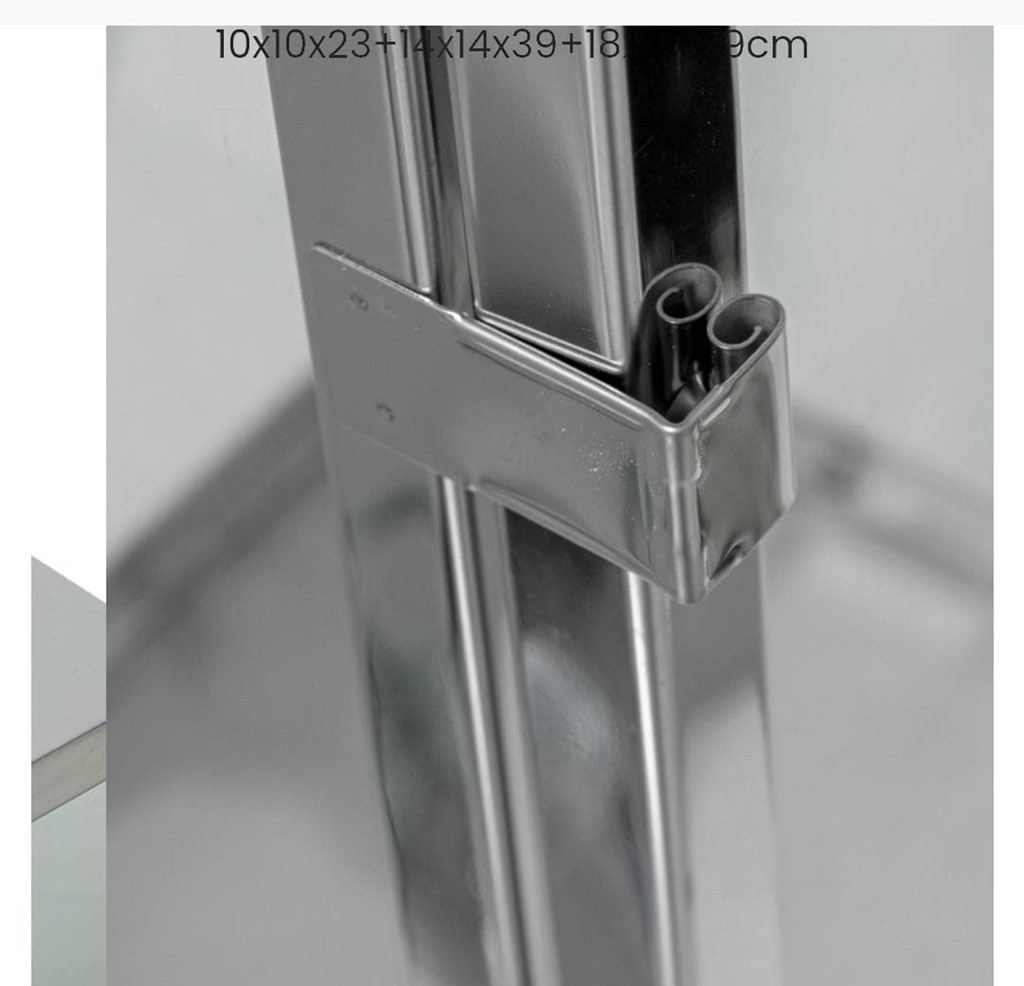 Foto 3 FAROL METAL CROMADO, 39cms.