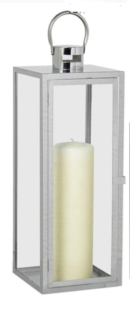 Foto 1 FAROL METAL CROMADO, 49cm.