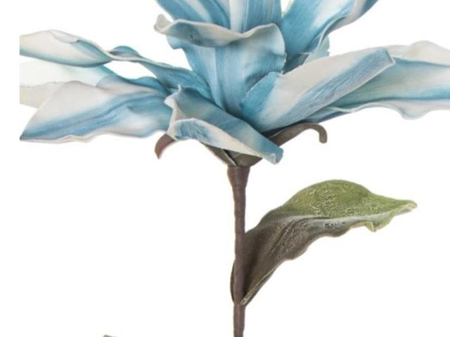 FLOR AZUL GRANDE, 90cms.