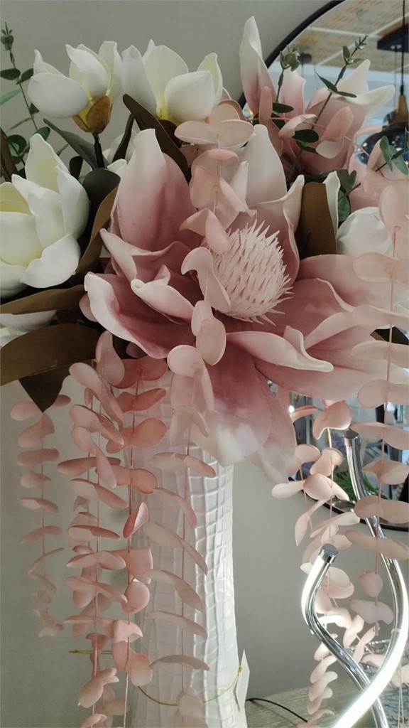 Foto 1 FLOR FOAM ROSA, 75cms.