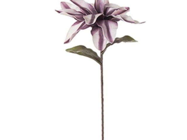 Flor VIOLETA grande, 90cms.