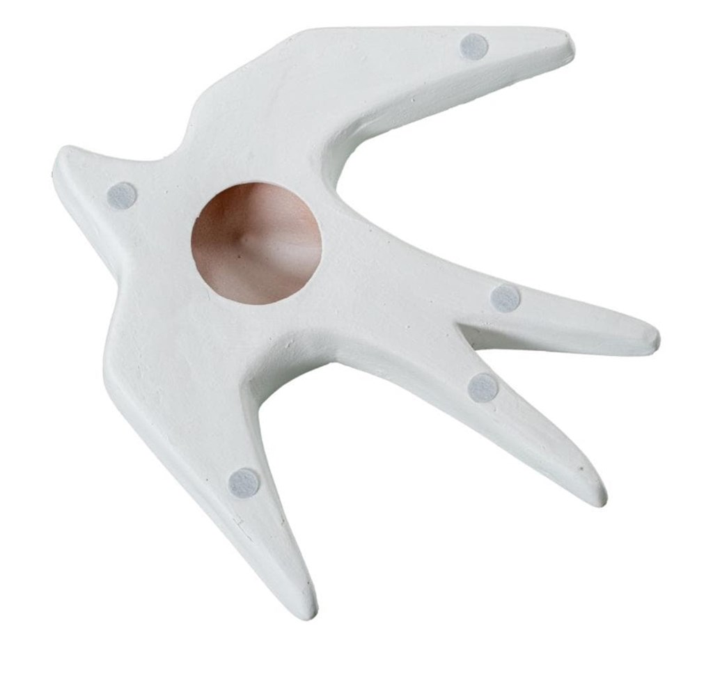 Foto 2 GOLONDRINAS BLANCAS, 37cm.