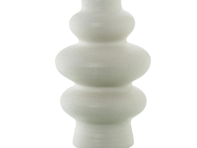 Jarrón de cerámica FORMAS, 32cms.
