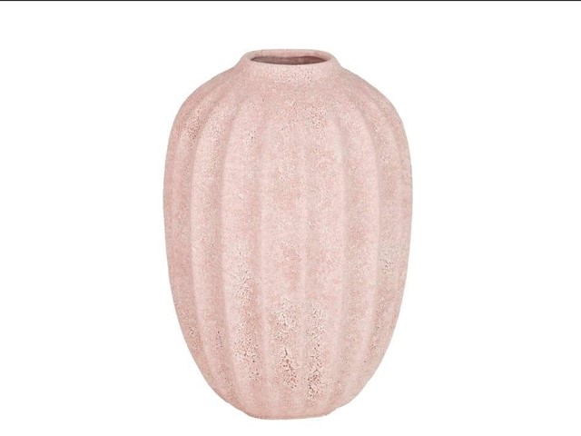 Jarrón de cerámica ROSA, 24cm.