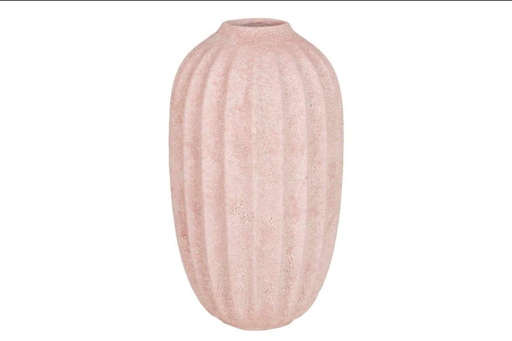 Foto 5 Jarrón de cerámica ROSA, 24cm.