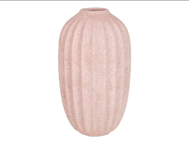 Jarrón de cerámica ROSA, 30cm.