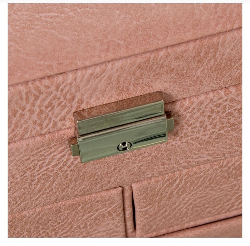 Foto 5 Joyero polipiel rosa c/ cajones