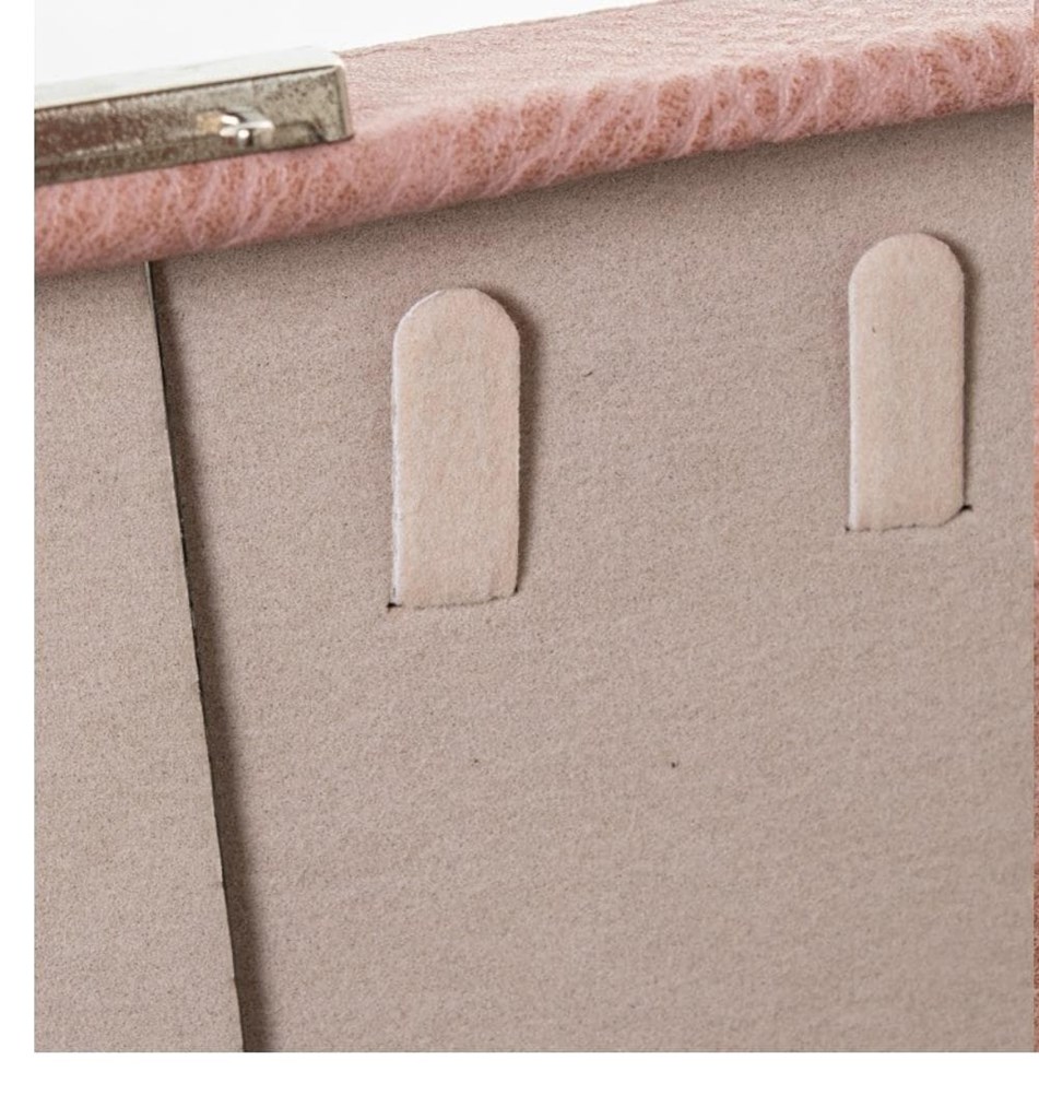 Foto 5 Joyero polipiel rosa c/ espejo