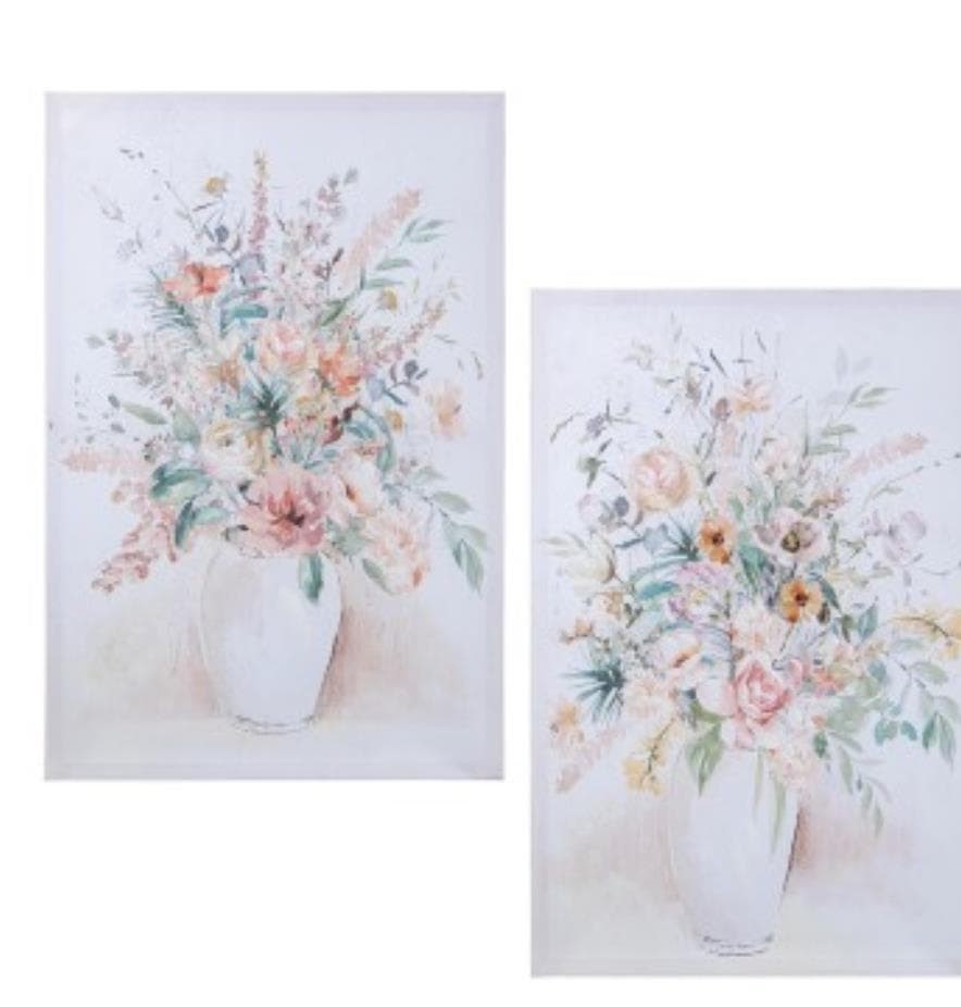 Foto 1 Lienzos JARRONES CON FLORES, 60x90cms.