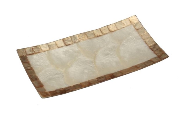 NÁCAR filo caramelo rectangular.
