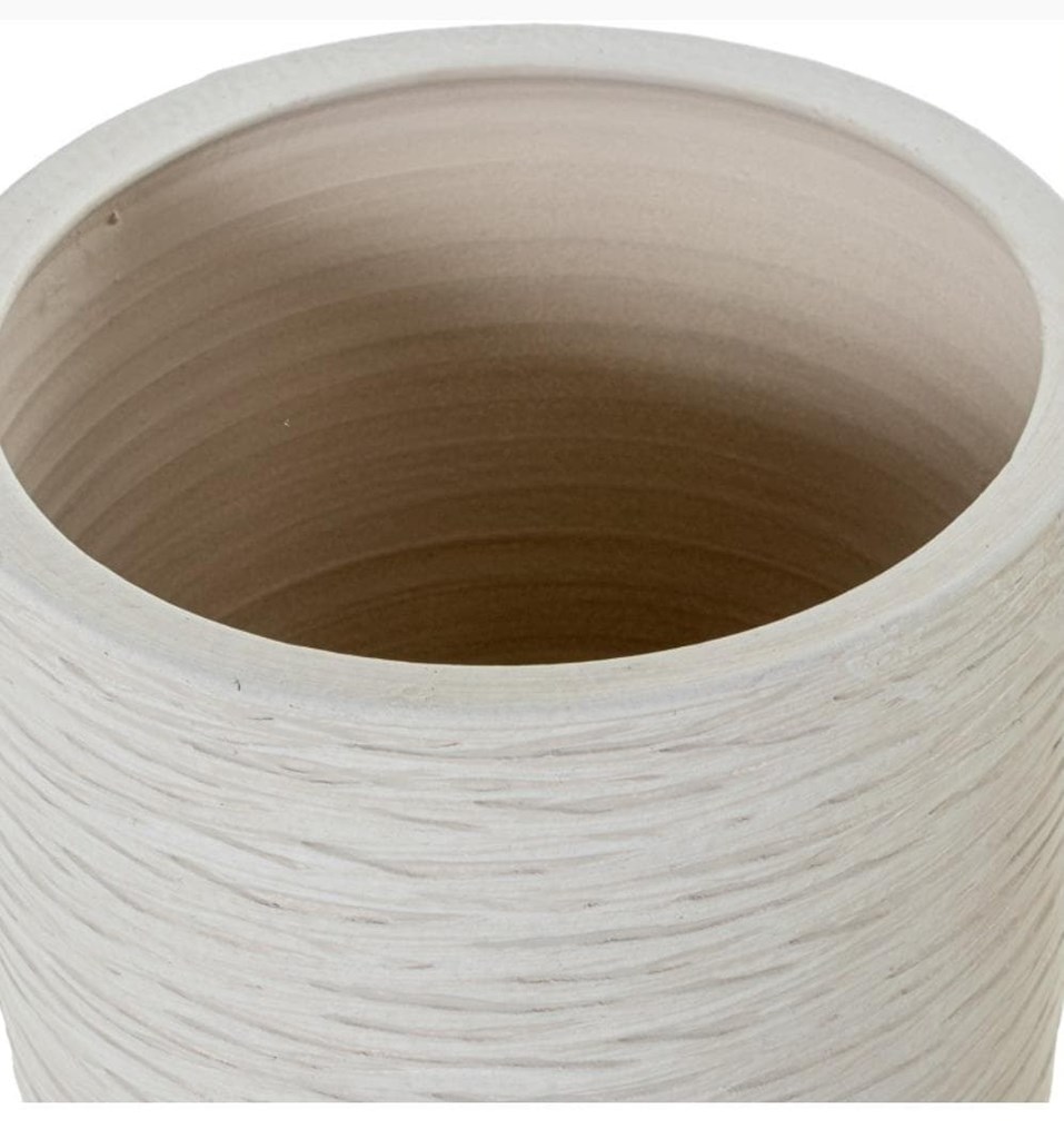 Foto 1 Paragüero de cerámica BLANCO MATE, 48cm.