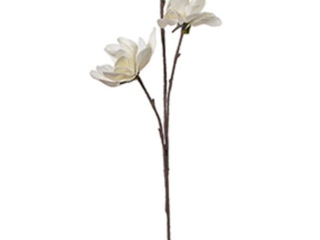 RAMA 3 FLORES CREMA, 105cms.