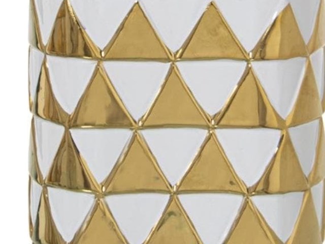 Set 2 TIBORES triángulos, 28 y 21 cm.