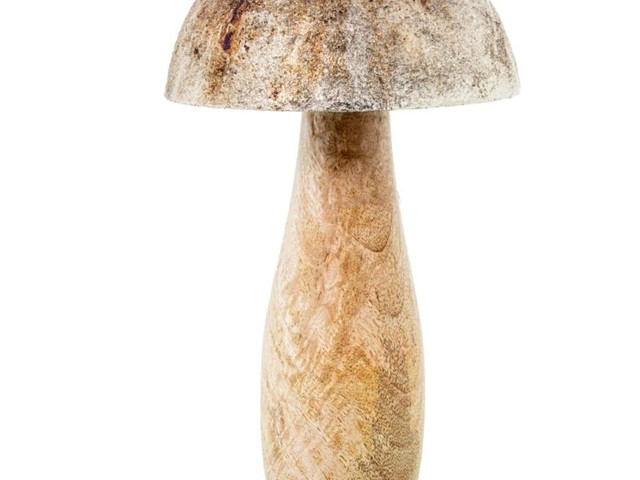 SETA MADERA Y METAL, 25cms.