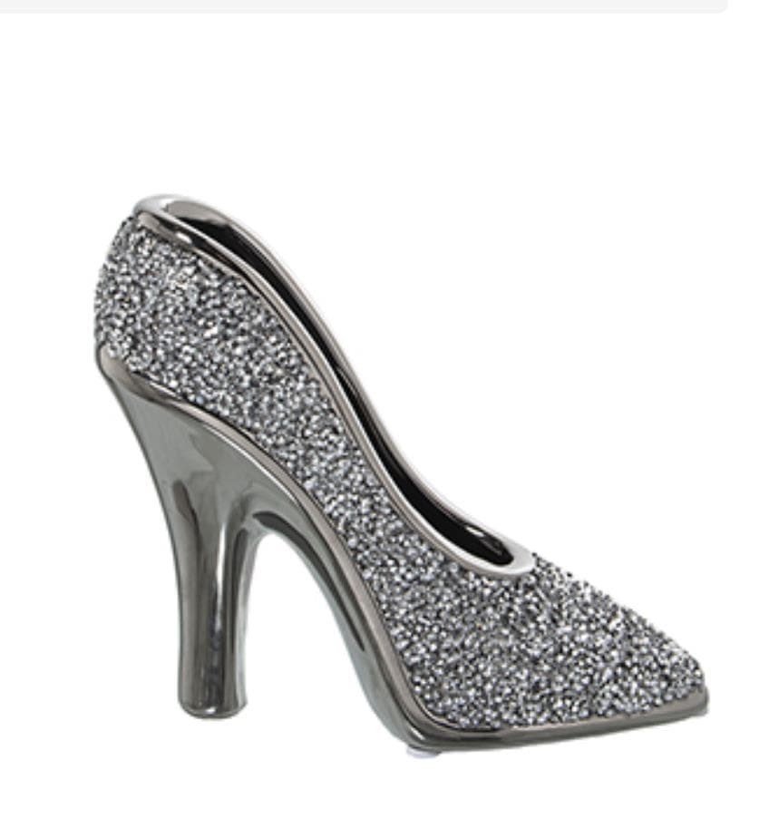Foto 1 Zapato de tacón plata.